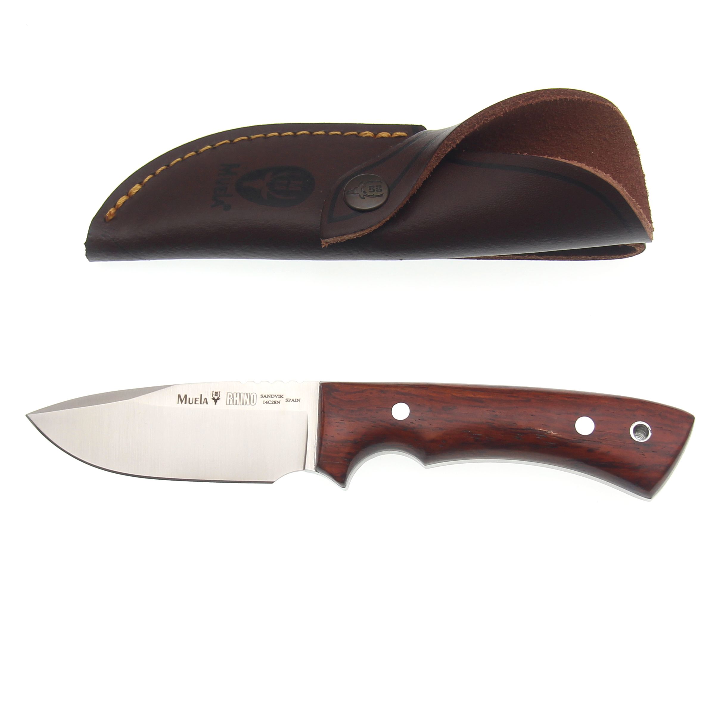 Muela RHINO 9CO Fixed Blade Knife Cocobolo Wood